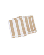 Set of guest towels (beige / white)